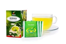 Hanan Peruvian Secrets Moringa Herbal Tea | 100% Natural Moringa Leaves | 25 Tea