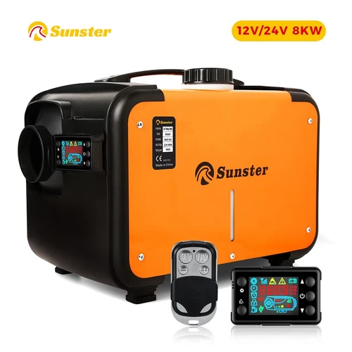 12V 8KW Dieselheizung Standheizung Lufterhitzer LCD Wohnmobil Reisewagen Caravan