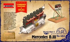 1/32 RODEN RD-623 Mercedes D.III 160 h.p.