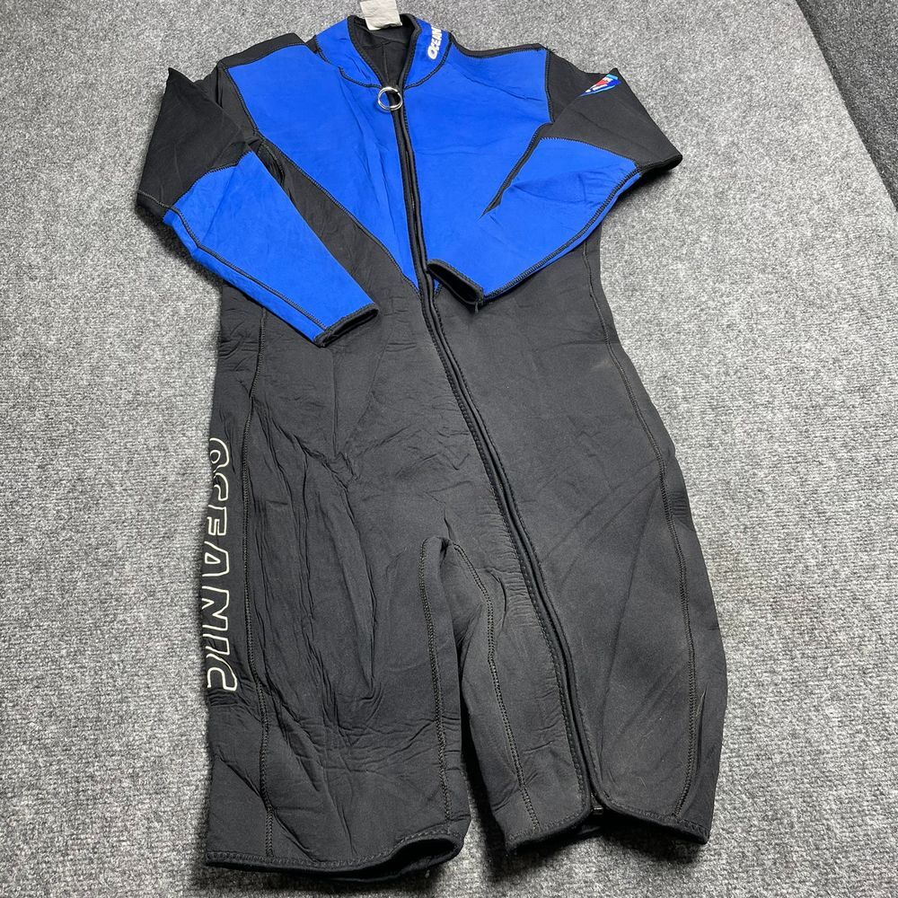 OCEANIC フルスーツ 黒/青　Mens Mサイズ OCEANIC フルスーツ 黒/青 Mens Mサイズ
