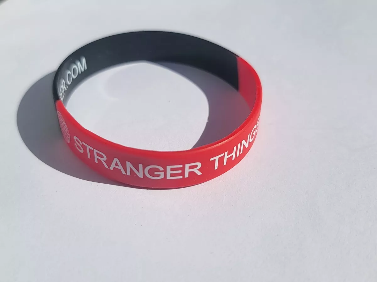 Stranger things best sale wristband