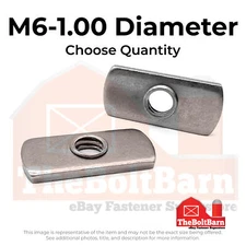 M6-1.0 Double Tab Spot Weld Nuts (Pick Quantity)