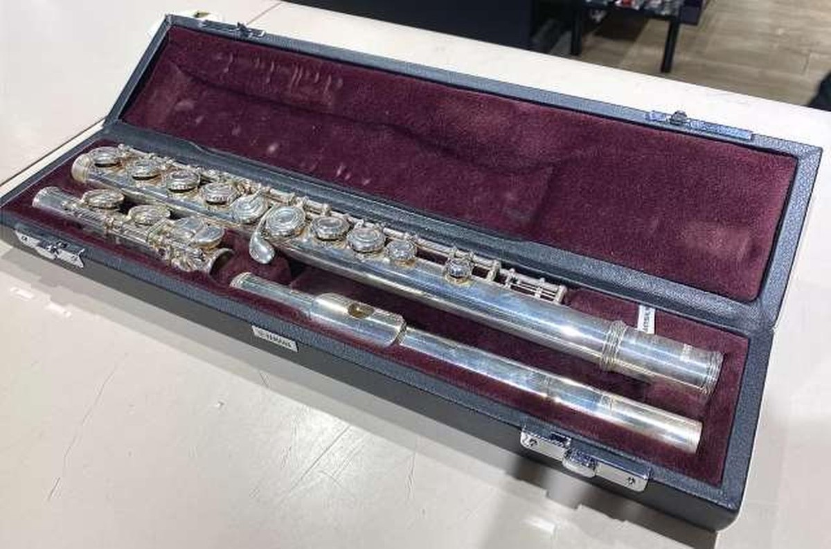 YAMAHA YFL-412 flute standard silver Very Good condition | eBay