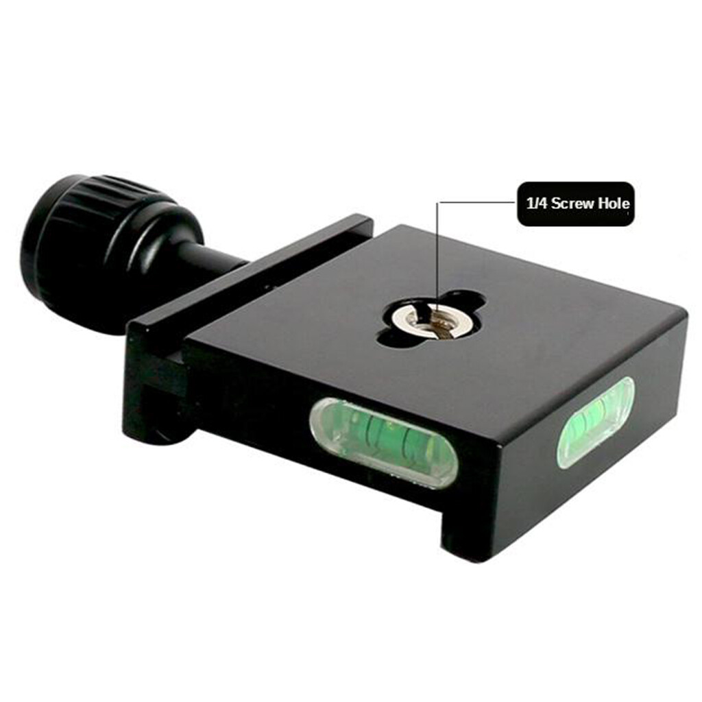 Morsetto Sgancio Rapido Arca Swiss 50mm - Per Treppiedi, Filettatura 1/4/3/8