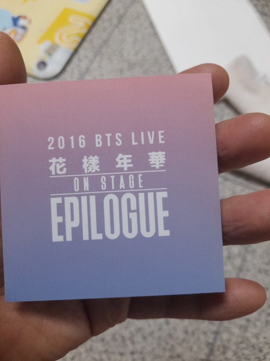 防弾少年団　J-Hope サイン　BTS ON STAGE EPILOGUE BTS Official Picket J-Hope 2016 Kayo Nenka On Stage Epilogue