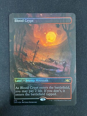 Blood Crypt FOIL BORDERLESS - Unfinity (Magic)