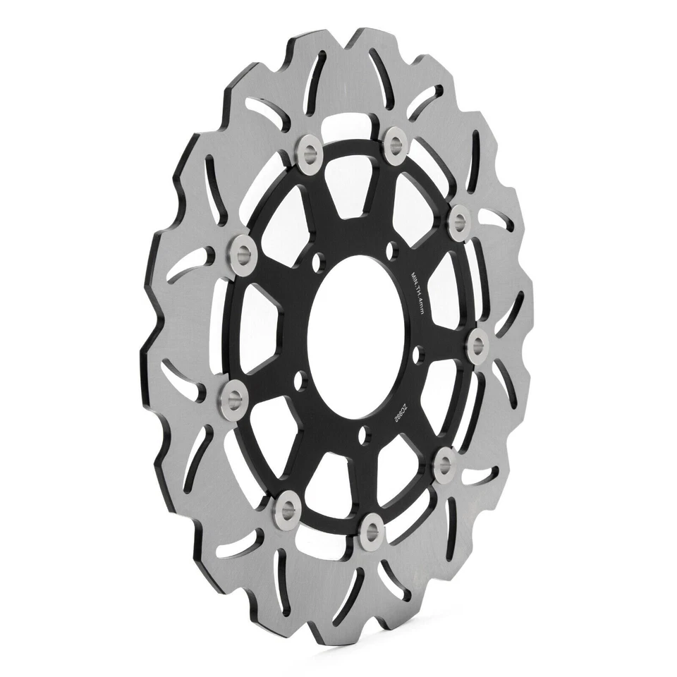 Rotores de freno delanteros Triumph Daytona Street Triple 675 675R Thruxton 1200 R RS Foto 4 de 4