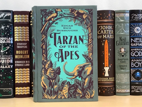 Tarzan of the Apes - The First 3 Novels by Edgar Rice Burroughs - leather