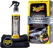 Ceramic Coating Kit, Meguiar's Ultimate, and Premium Microfiber Towels
