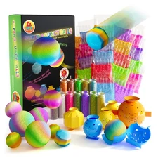 BFB DIY Super Bouncy Balls Kit - Make Your Own Science Kits, Crystal Girls & ...