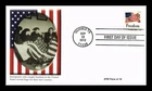 US COVER FOUR FLAGS FREEDOM FIRST DAY ISSUE FLEETWOOD