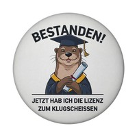 Otter Mit Doktorhut Magnet Mit FlaschenöFfner - Bestanden Lizenz Zum