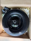 2 Pack Wheelbarrow Wheel And Tire 3”-6” Center Huh And 3/4” Bushing