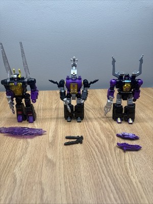Transformers Legacy Insecticons Lot of 3 Kickback Bombshell Shrapnel Complete