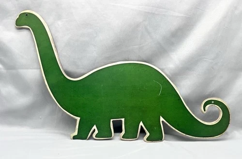 Vintage Style Dinosaur Metal Sign 16” Garage Gas Station Wall Decor