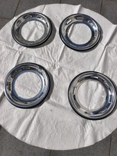 NOS Satz Zierringe für Oldtimer Zb VW Käfer und Mehr Oldtimer Neu 50er Jahre 