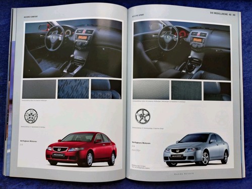 Honda Accord Tourer Prospekt 7.2004 - Bild 7 von 11
