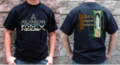 Atlantean Kodex - Logo / White Goddess T-Shirt-S #103574