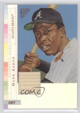 2003 Topps Gallery Hall of Fame Edition Artist Proof 1/25 Hank Aaron HOF 3h9