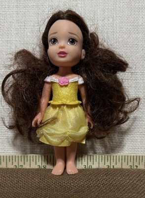 Disney Princess Petite 6  Belle Doll Jakks Pacific No Accessories 