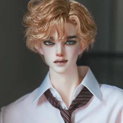 Handpainted 1/3 BJD Doll Ball Jointed Resin Uncle Man Boy Gifts Toy Bare Doll