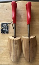 Florsheim Wooden Cedar Shoe Travel Trees - Size M4 w TAGS Vintage