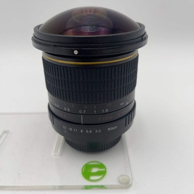 Circular Fish-Eye CS 8mm f/3.5 Manual Lens for Nikon F