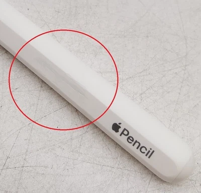 Lápiz óptico Apple Pencil 2da generación 2 *Grabado eliminado - Mancha externa* A2051 - Imagen 1 de 4