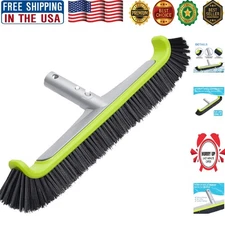 Lightweight Aluminum Pool Scrub Brush Head - Perfect for Inground & Above Ground