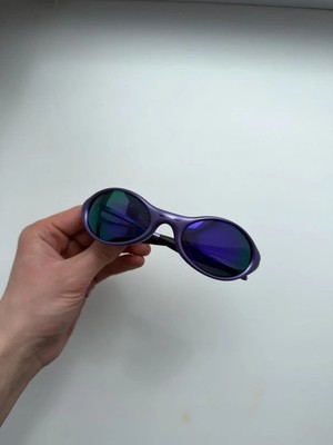 NEW Oakley Splice Sunglasses Black Chrome Bronze Black w/ Black iridium lens
