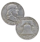 90% Silver Franklin Half Dollar Average Circulated Random Date