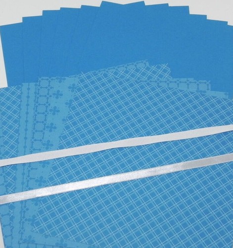 Cardstock Ribbon Paper PACIFIC POINT 6X6 DOUBLE SIDED DESIGNER PAPER A2 CARDSTOCK RIBBON ...