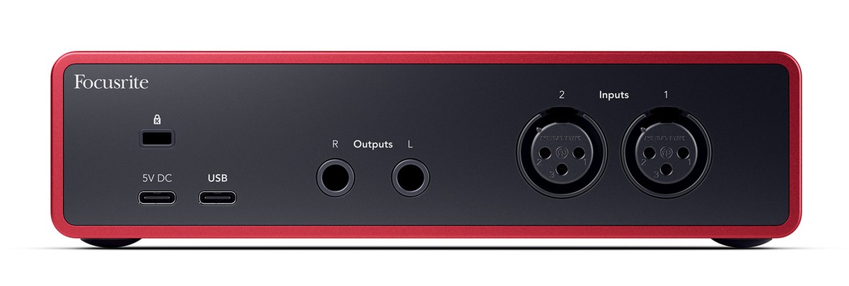 Focusrite Scarlett 2i2 4th Gen Studio Recording Audio Interface w