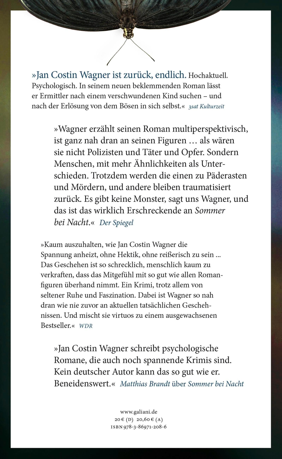 Thumbnail - Sommer Bei Nacht | Jan Costin Wagner | Roman | Buch | Die