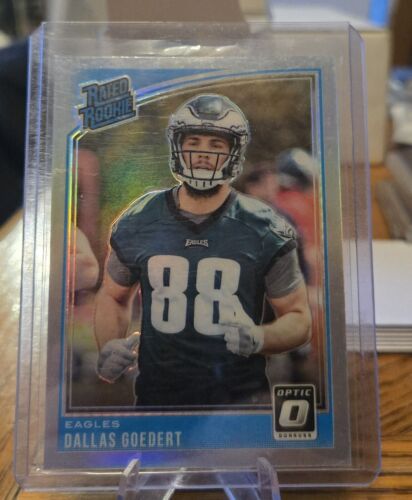 2018 Donruss Optic - Rated Rookie Holo #197 Dallas Goedert (RC)