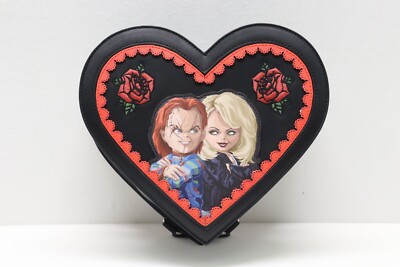 Chucky ☆ʕ•ᴥ•ʔ様のオーダー品です　バッグチャーム4点ハンドメイド Loungefly Chucky and Tiffany Convertible Heart Mini Backpack