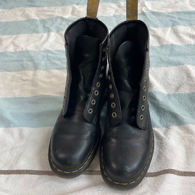 Black Vegan/Faux Leather 1460 Doc Martens