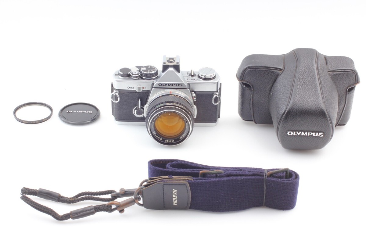 olympus om-2 50mm f1.4レンズ　ケース付 New Seals【 Near Mint w/Case 】Olympus OM-2 SLR G.Zuiko 50mm