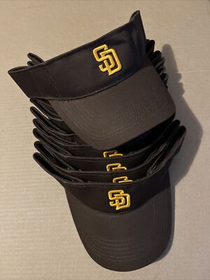 NEW (6) San Diego Future Padres Visors Youth Or Small One Size