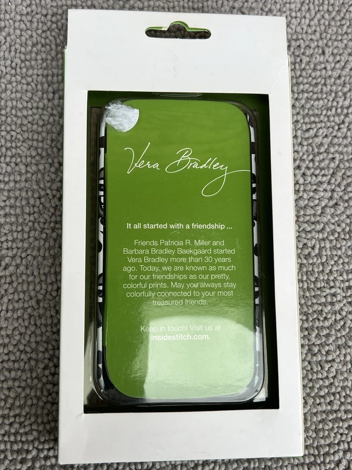 Funda de teléfono Vera Bradley nueva a presión para Samsung GalaxyIII Fantare 13223-156  Foto 4 de 4