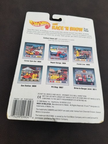 Hot Wheels Mini Race 'N Show Corner spin out 1989 - Picture 2 of 3