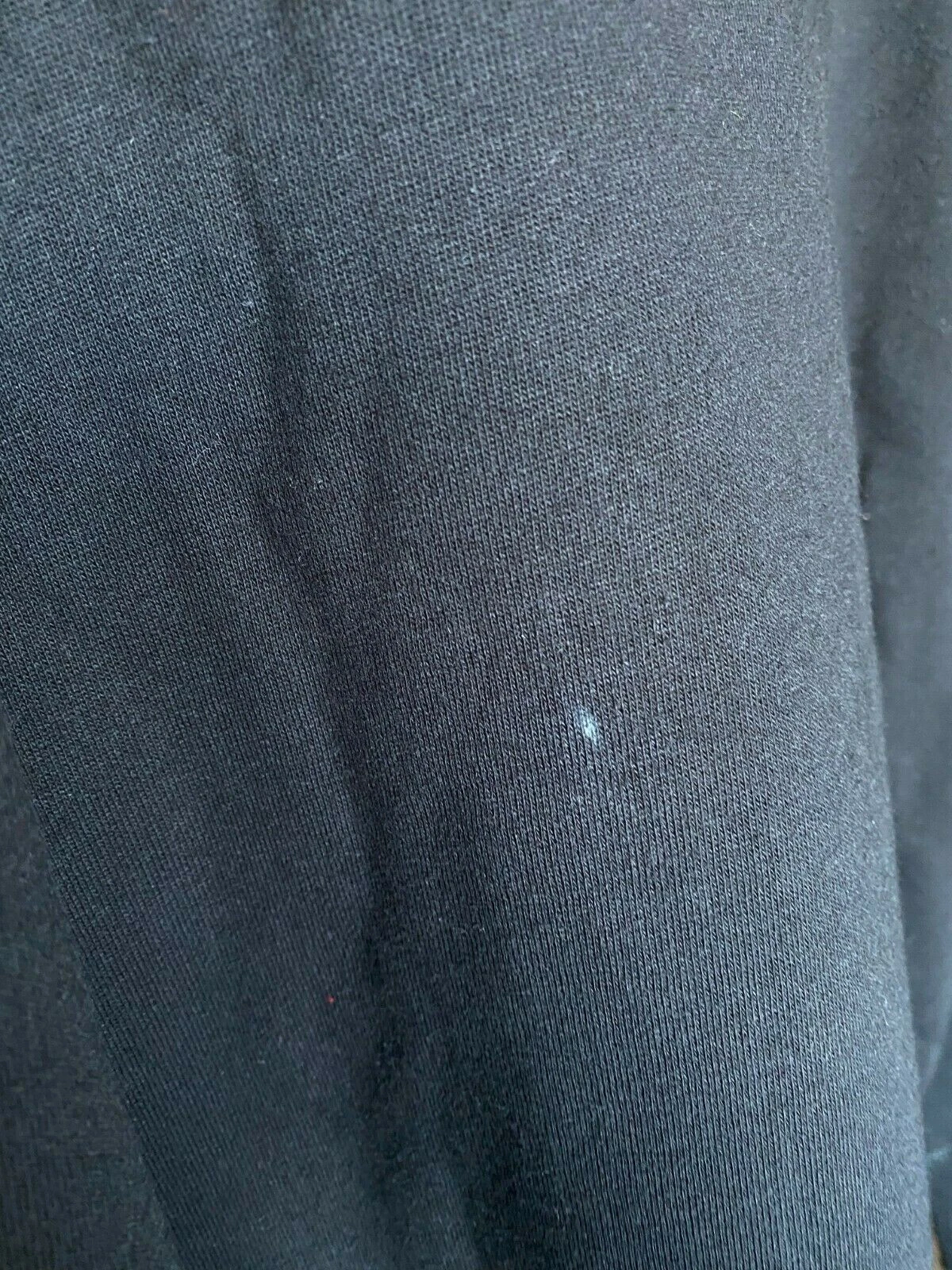 Autentico maglione uomo Alexander McQueen oversize nero con cappuccio taglia M