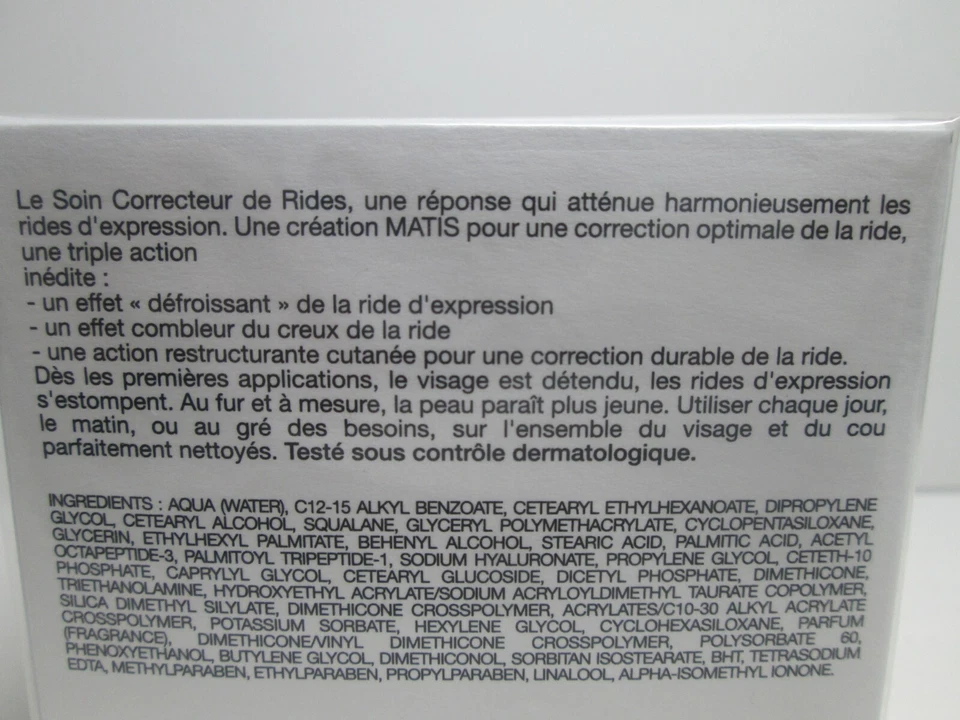 MATIS RESPONSE CORRECTIVE Cuidado Corrector de Arrugas para Rostro NUEVO 50ML/1.69FL.OZ Foto 2 de 3