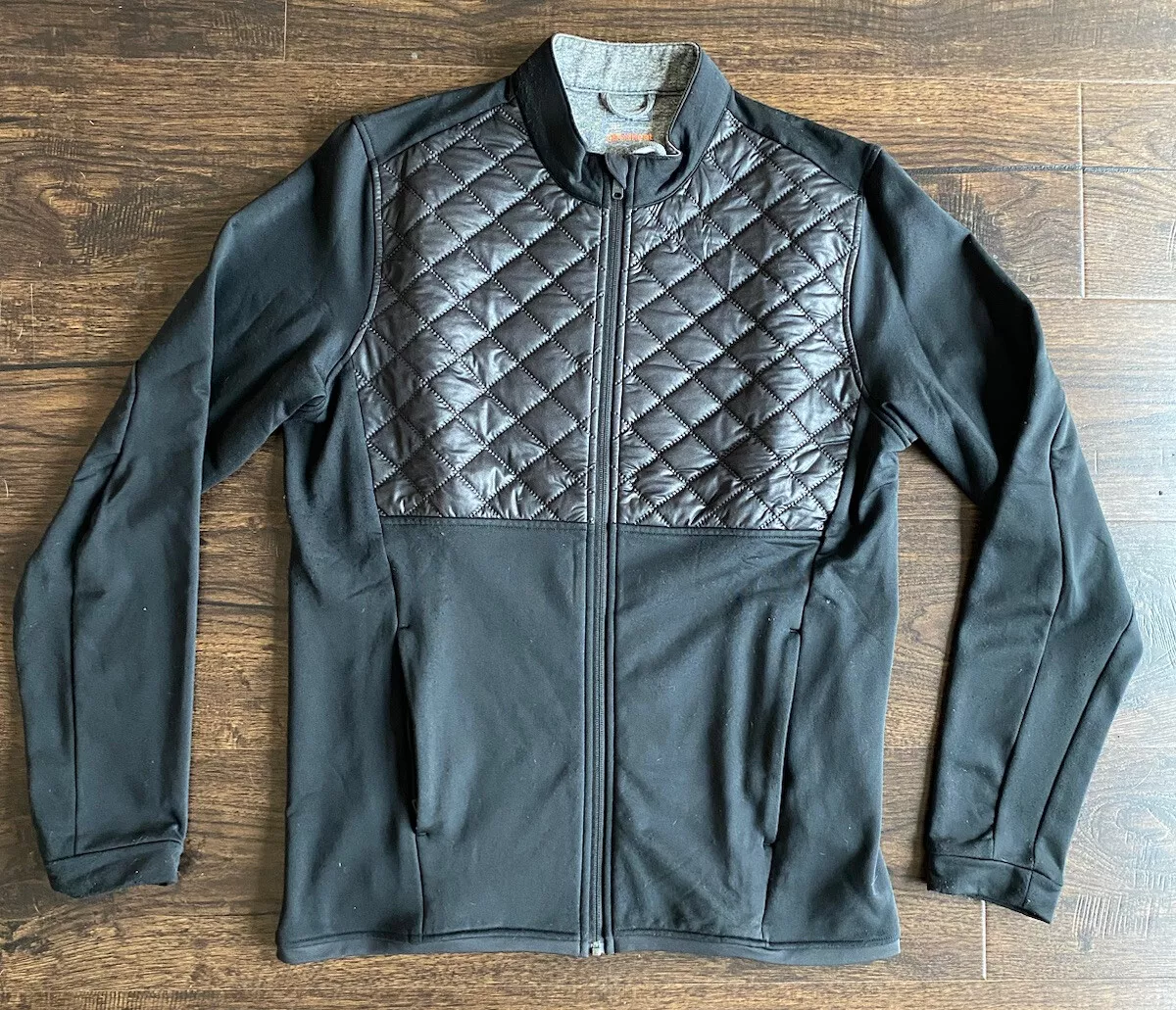 shampoo relais Arbeid Men's Black ADIDAS Climaheat Full Zip Jacket Size M | eBay