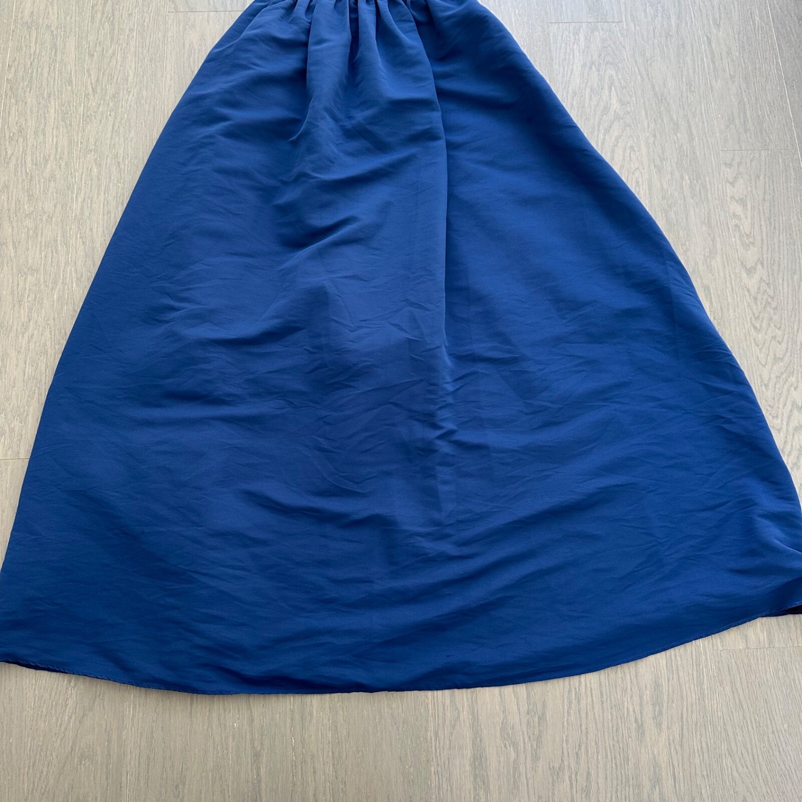 Sachin & Babi Katrina Gown Blue Maxi Dress Bow - Size 2 XS