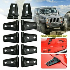 Exterior Door Hinge Cover Hood Hinge Trim For Jeep Wrangler Jk Jku 2007-2017 Exterior Door Hinge Cover Hood Hinge Trim For Jeep Wrangler Jk Jku 2007-2017