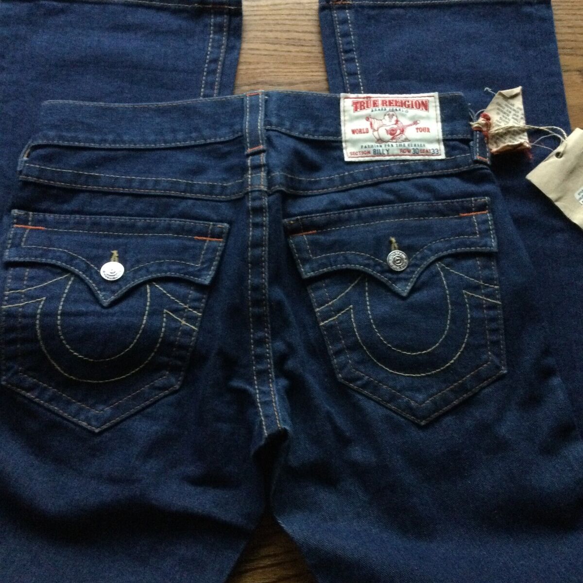 True Religion Men's Billy BOOTCUT Jeans Size 30 X 33 Dark True Religion Men's Billy BOOTCUT Jeans Size 30 X 33 Dark