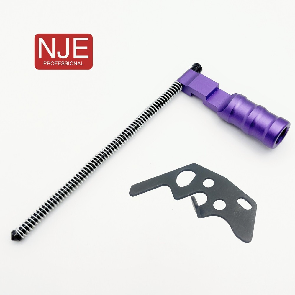 Ruger 10/22 Bolt Charging Handle and Auto Bolt Release Kit in Purple