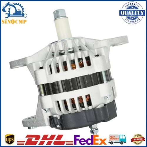 Alternator 8600504 8600017 For Cummins 24SI 5.9L Engine 24V 70A JCB 426 434S