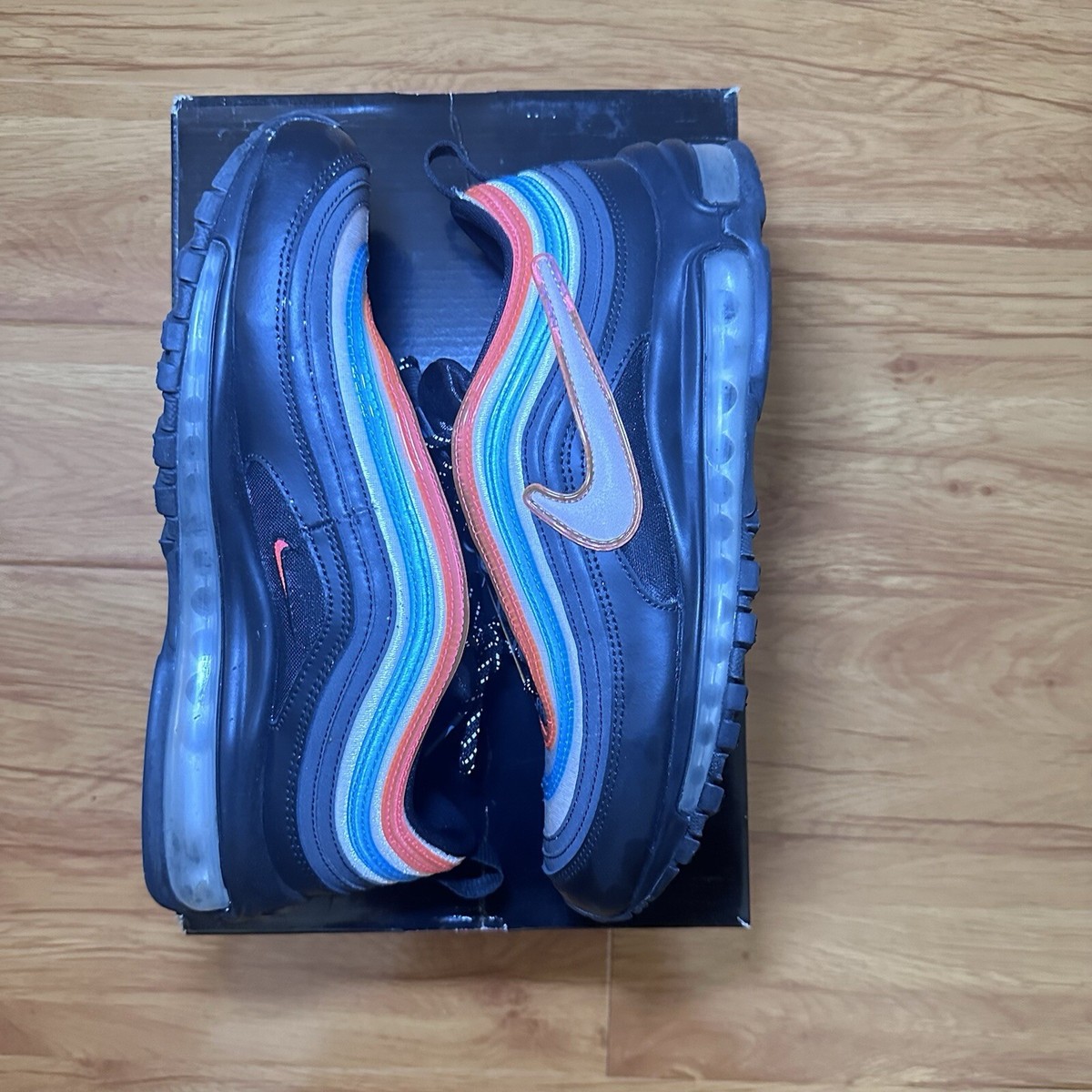 Nike Air Max 97 OA GS Neon Seoul (2019) CL1503-001‎ Men\'s 9 With OG Box! Amazon.com | Nike Mens AIR MAX 97 OA CI1503 001 On Air  main image 2